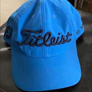 Titleist blue hat